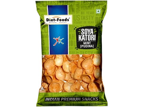 Healthy Snacks Soya - Katori Pudina, 120 g