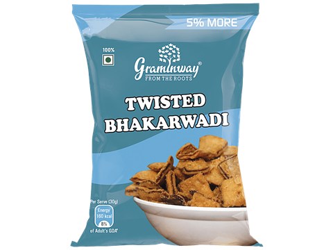 Graminway Twisted Bhakarwadi, 200 g