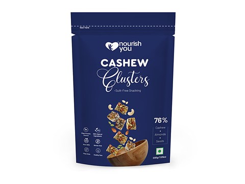 Nourish you Cashew Clusters, 200 g