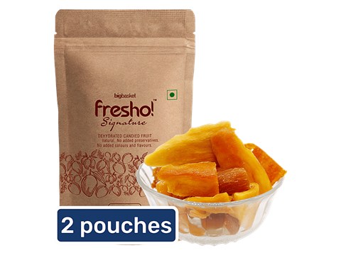 fresho! Signature Dry Fruit Mango - Vegan, 2x50 g