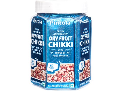 Pintola Dry Fruit Chikki, 325 g