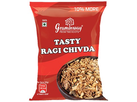 Graminway Tasty Ragi Chivda, 160 g