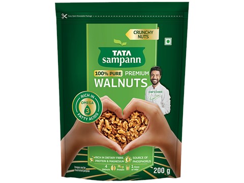 Tata Sampann Premium Walnuts/Akhrot, 200 g