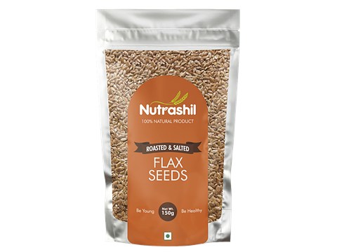 Nutrashil Flaxseeds - Roasted & Salted, 150 g