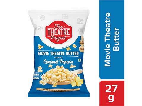 The Theatre Project Gourmet Popcorn - Movie Theatre Butter, 27 g