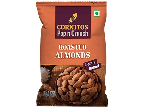 Cornitos Lightly Salted Roasted Almonds, 30 g