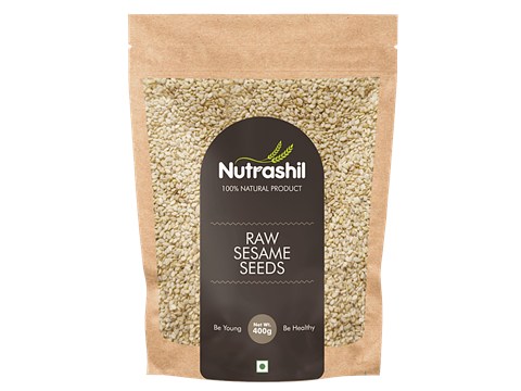 Nutrashil Raw White Sesame sSeed, 400 g