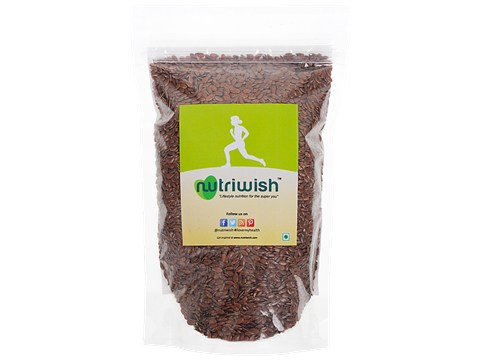 Nutriwish Raw Flax Seeds, 250 g