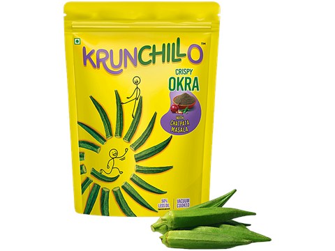 Krunchillo Crispy Okra With Chatpata Masala, 50 g