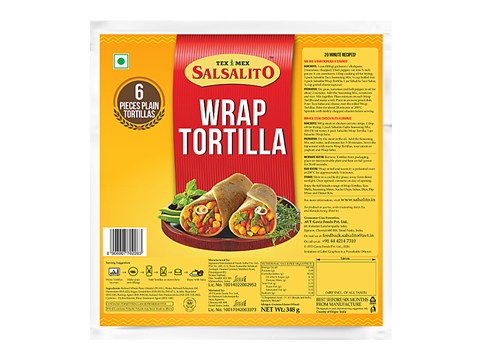 Tex Mex Salsalito Wrap Tortilla, 348 g