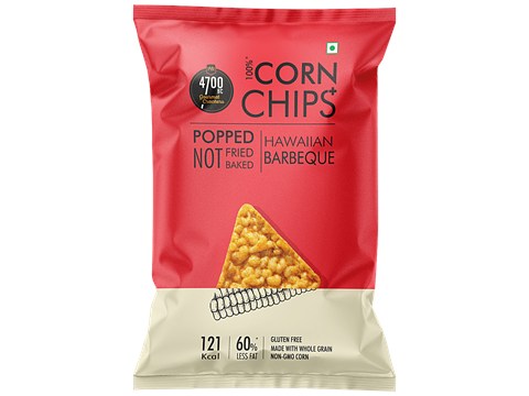 4700BC Hawaiian Barbeque Corn Chips+, 55 g