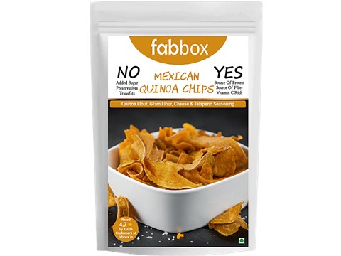 Fabbox Mexican Quinoa Chips, 50 g