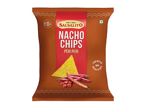 Tex Mex Salsalito Nachos Chips - Peri Peri, 55 g