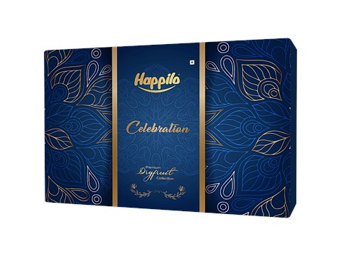 Happilo Celebration Premium Dryfruit Collection Nightingale Gift Box, 210 g