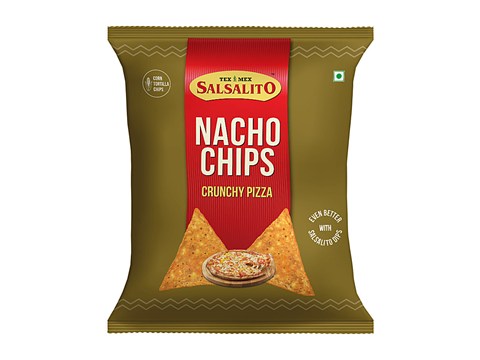 Tex Mex Salsalito Nachos Chips - Crunchy Pizza, 60 g