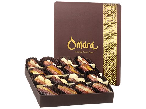 Omara Gift Box - Assorted Flavours, Rich Flavour & Taste, Low Fat, Gluten-free, T12, 150 g