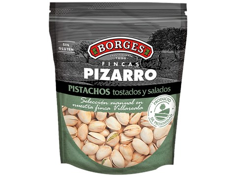 Borges Pizarro - Pistachios, Roasted & Salted, 130 g