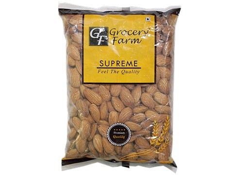 Grocery Farm Supreme American Almonds - Jumbo, 500 g