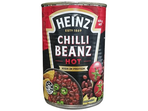Heinz Chilli Beanz Hot, 420 g