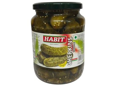 Habit Gherkins - Whole, 680 g