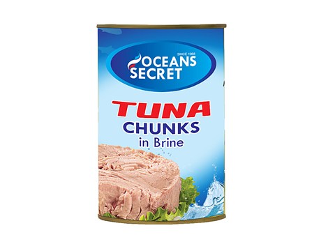 Ocean Secret Tuna Chunks - In Brine, 425 g