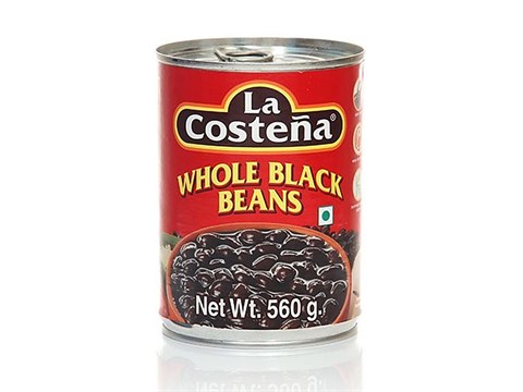 La Costena Whole Black Beans, 560 g