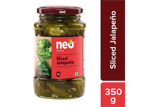 Neo Sliced Jalapeno, 350 g