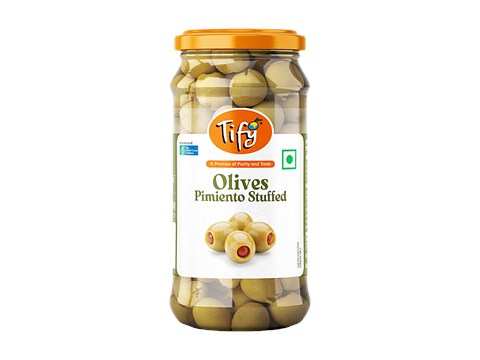 Tify Pimento Stuffed Olives, 350 g