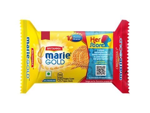 Britannia Marie Gold Biscuits, 64 g