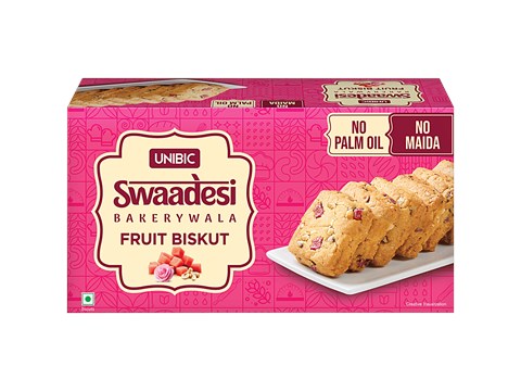 Unibic Foods Swaadesi Bakerywala Fruit Biskut, 200 g