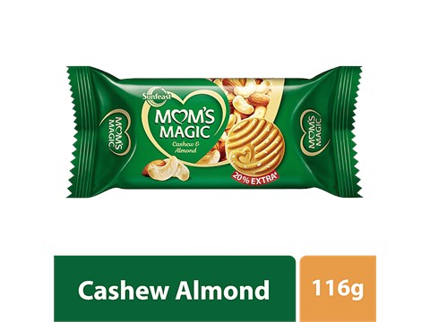 Sunfeast Mom's Magic Cashew & Almond Cookies, 116 g