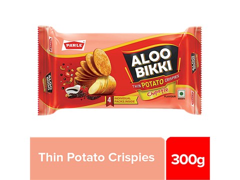 Parle Aloo Bikki Thin Potato Crispies - Chipotle, 300 g