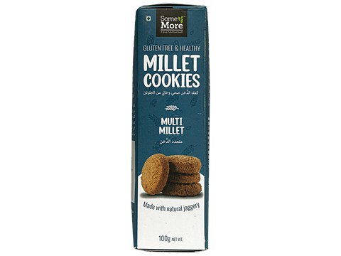 Some More Gluten Free Multi Millet Cookies - Made With Natural Jaggery, 100 g