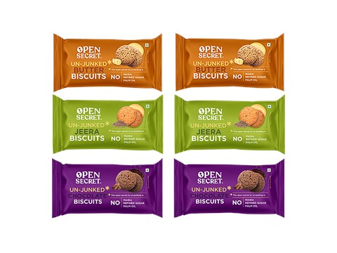 Open Secret Assorted Healthy Biscuits, 40 g