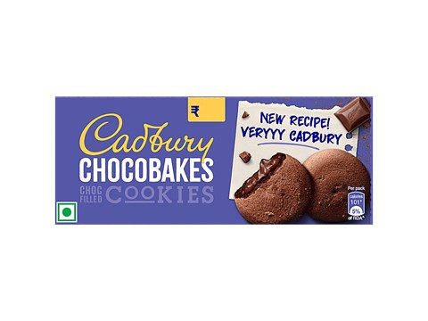 Cadbury Chocobakes Choc Filled Cookies, 20 g