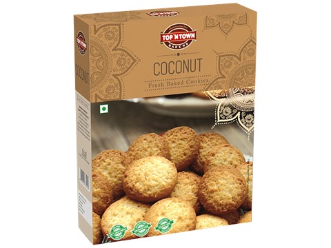 Top 'N Town Bakers Coconut Fresh Baked Cookies, 300 g
