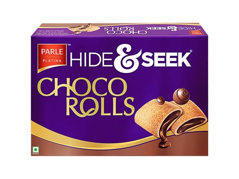 Parle Platina Hide & Seek Choco Rolls, 200 g