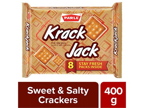 Parle Krack Jack Biscuits, 352.8 g