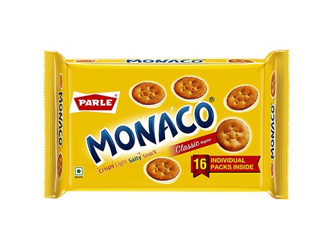 Parle Monaco Classic Regular Salted Biscuits, 696 g