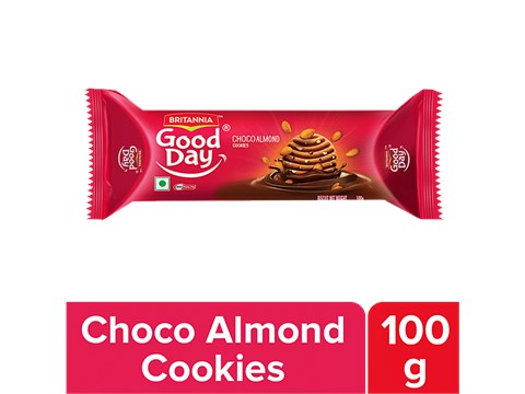 Britannia Good Day Choco Almond Cookies, 100 g