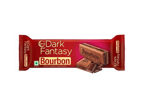 Sunfeast Dark Fantasy Bourbon Classic Chocolate Biscuits, 108 g