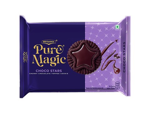 Britannia Pure Magic Choco Stars Cookies, 275.6 g