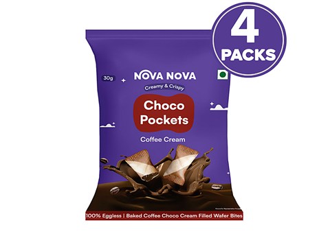 Nova Nova  Choco Pockets - Coffee Cream, 25 g