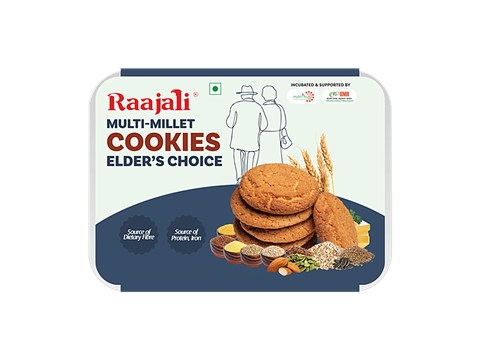 Raajali Multi-Millet Cookies, 110 g