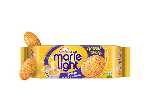Sunfeast Marie Light Active Biscuits, 186 g