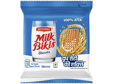 Britannia Milk Bikis Biscuits, 160 g
