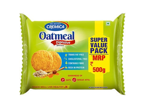 Cremica Oatmeal Digestive Biscuits, 500 g