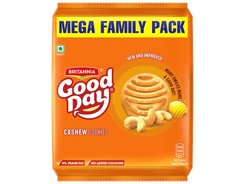 Britannia Good Day Cashew Cookies, 827 g