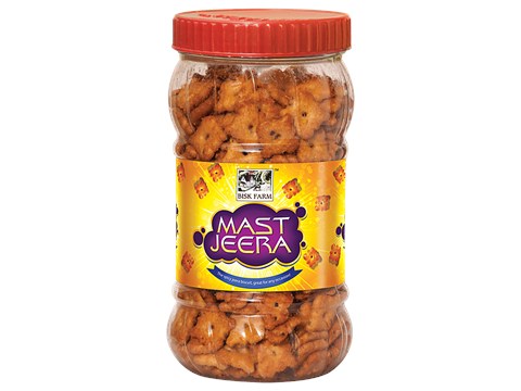Bisk Farm Mast Jeera - The Spicy Jeera Biscuits, 200 g