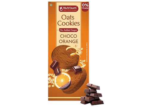 Nutrisum Choco Orange Oats Cookies, 70 g